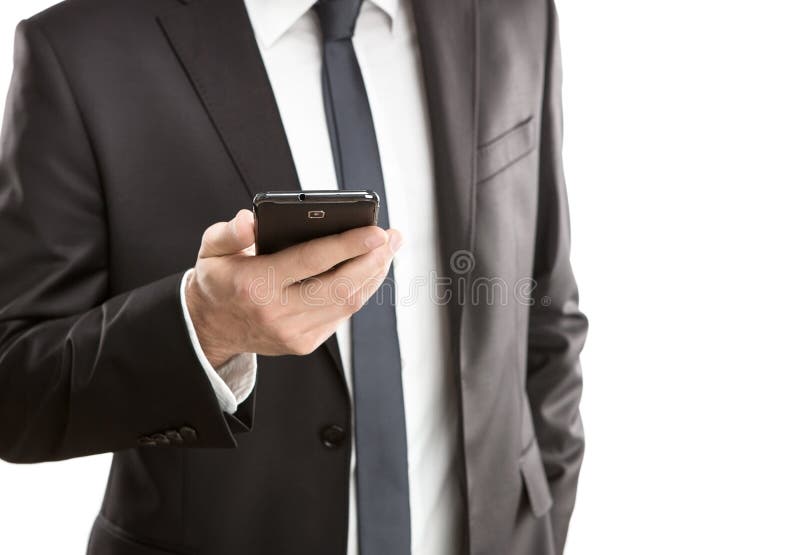 Utilizzo di smartphone immagini stock libere da diritti