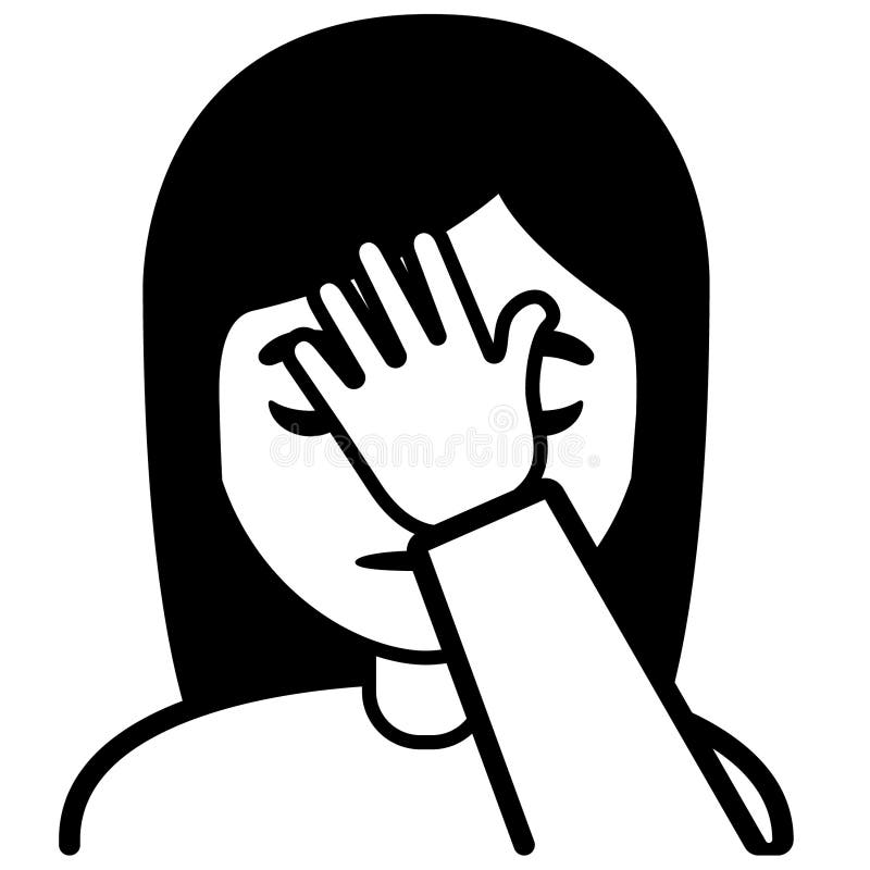 Facepalm Icon Stock Illustrations 118 Facepalm Icon Stock