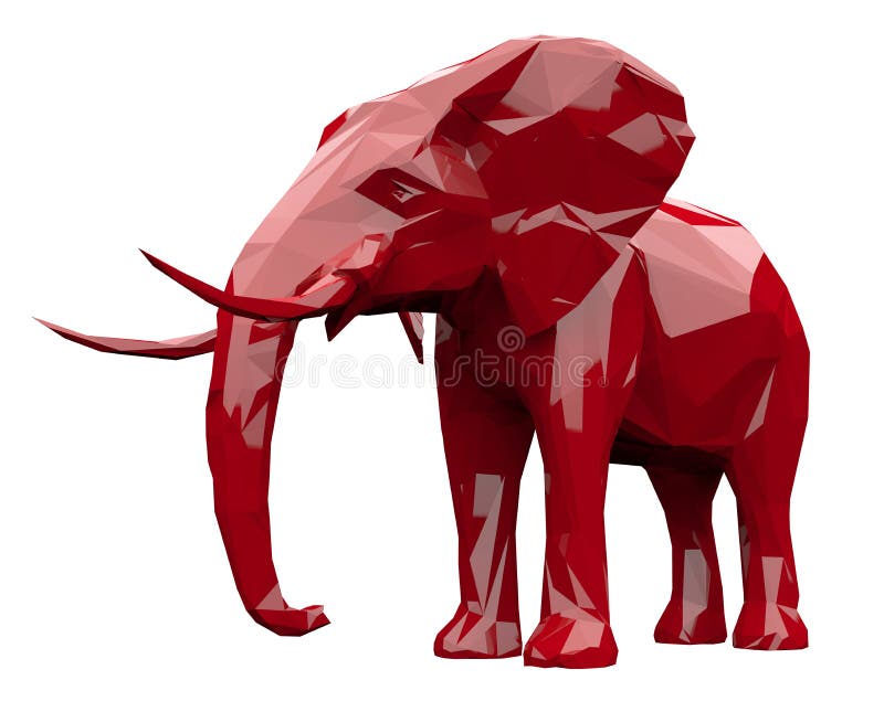 Acquiesce sammensmeltning Har det dårligt Red Elephant Stock Illustrations – 6,148 Red Elephant Stock Illustrations,  Vectors & Clipart - Dreamstime