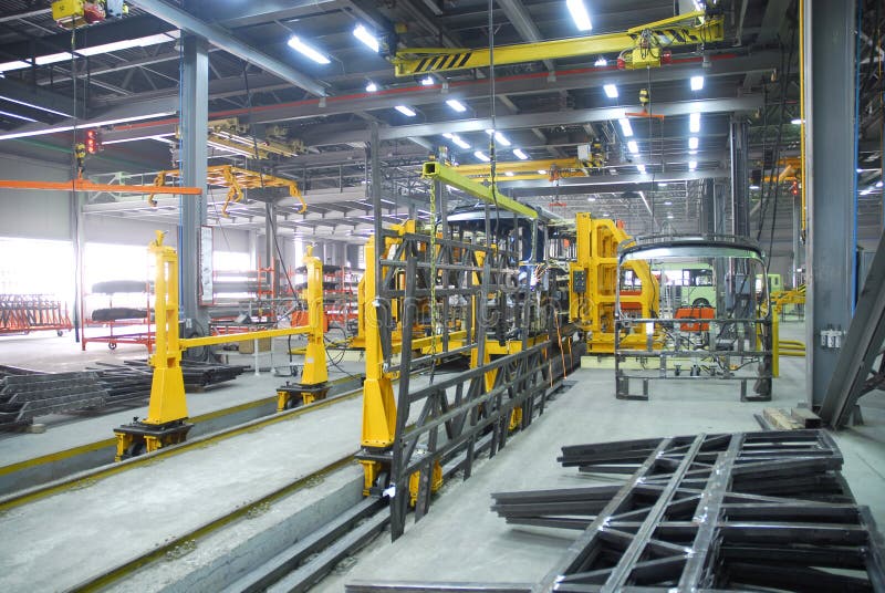 Factory 9 stock photo