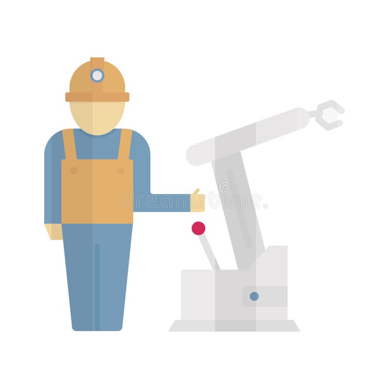 Factory production Isolated Vector icon Which can easily modify or edit royalty free illustration