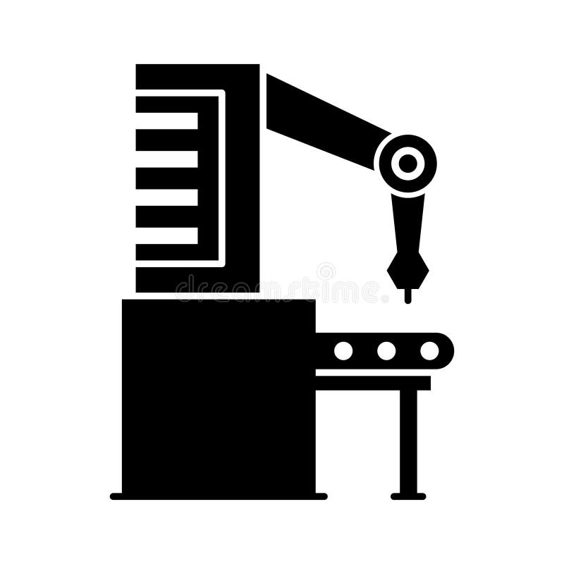 Factory production Isolated Vector icon Which can easily modify or edit stock illustration