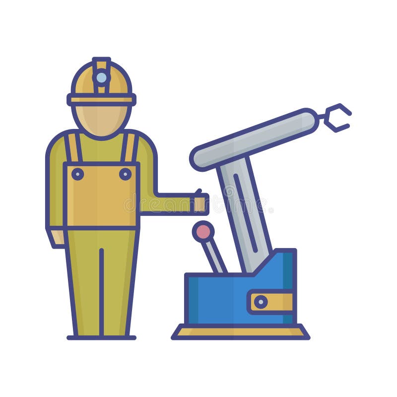 Factory production Isolated Vector icon Which can easily modify or edit royalty free illustration