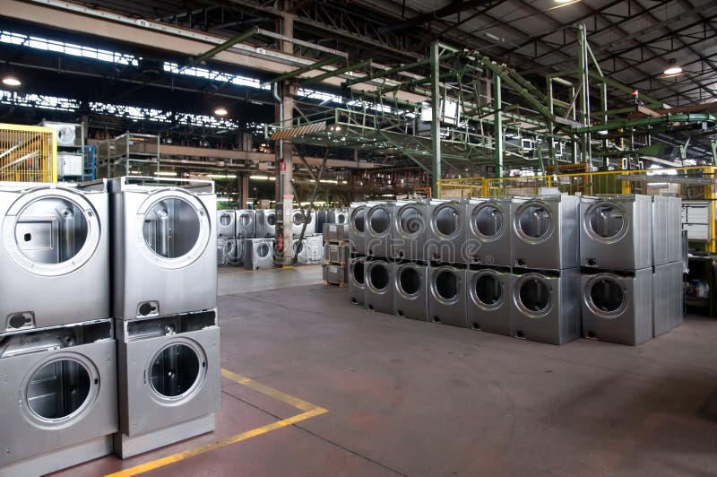 Factory Washing Machine Production Stock Photography Image 20419062
