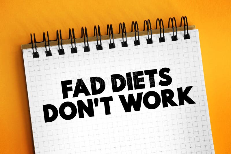 Fad Diets.