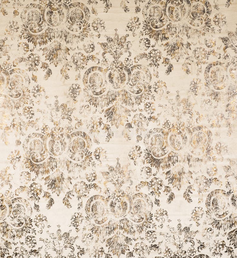 Faded Black Vintage Pattern Wallpaper Swatch Stock Photo Image of