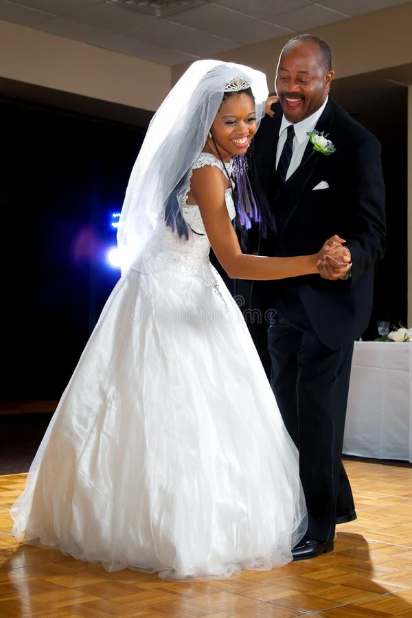Fader Daughter Dance arkivbilder