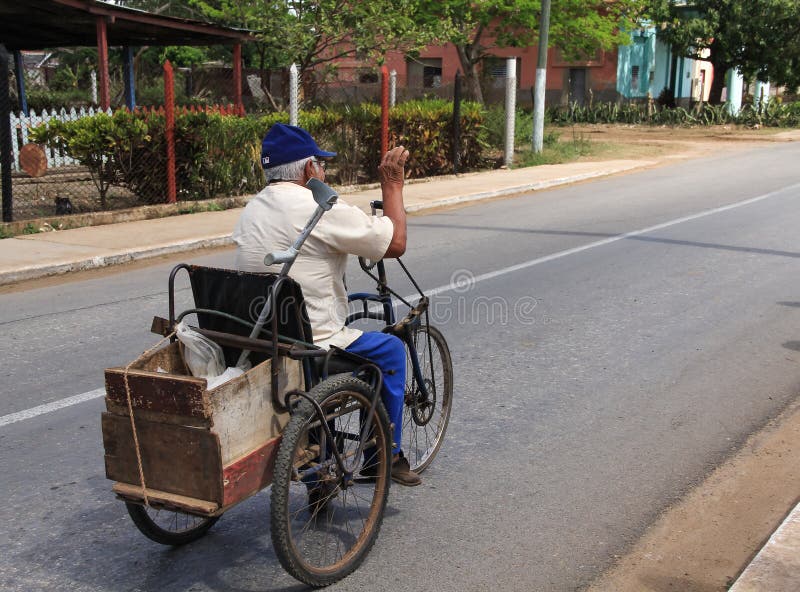 Fahrrad für Behinderte lizenzfreies stockfoto Fahrrad für Behinderte lizenzfreies stockfoto