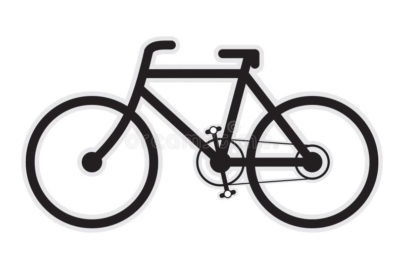 Fahrrad Zeichen Stock Abbildung Illustration Von Zeichen