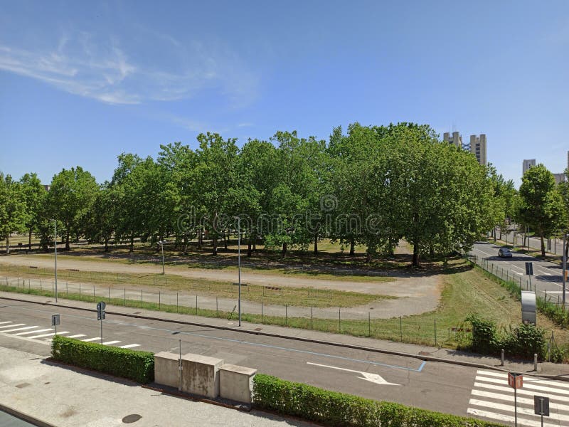 The Fair District in Bologna Italy Stock Photo Image of lane, city