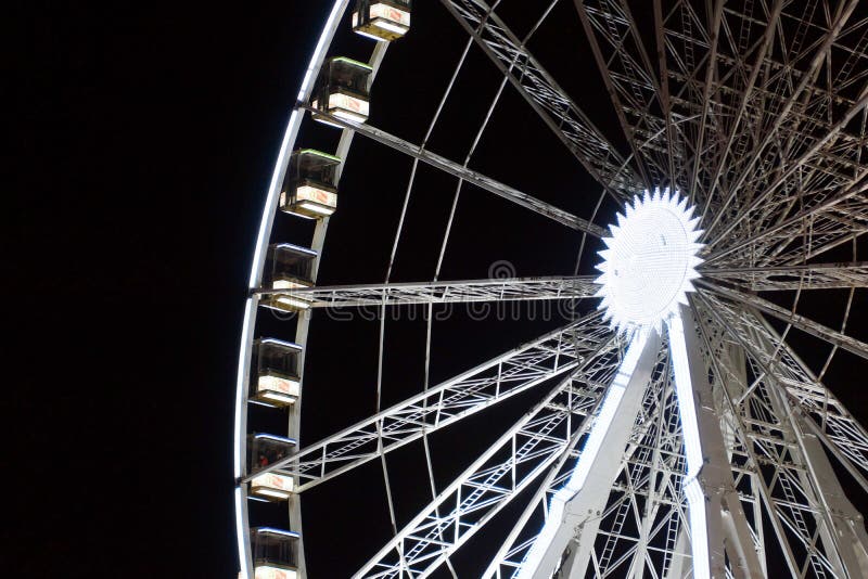 Fair ground big wheel