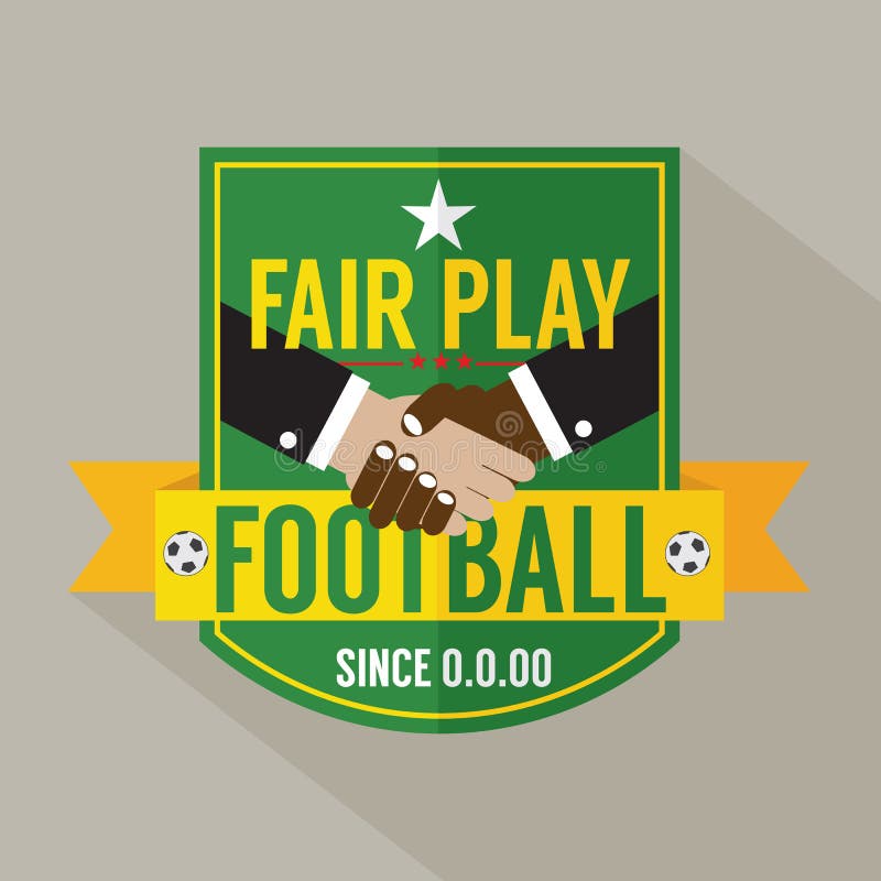 Fair Play Sport Sign stock vector. Illustration of lifestyle 41943984
