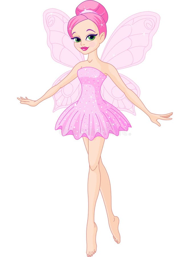 Fairy bonito ilustração royalty free Fairy bonito ilustração royalty free