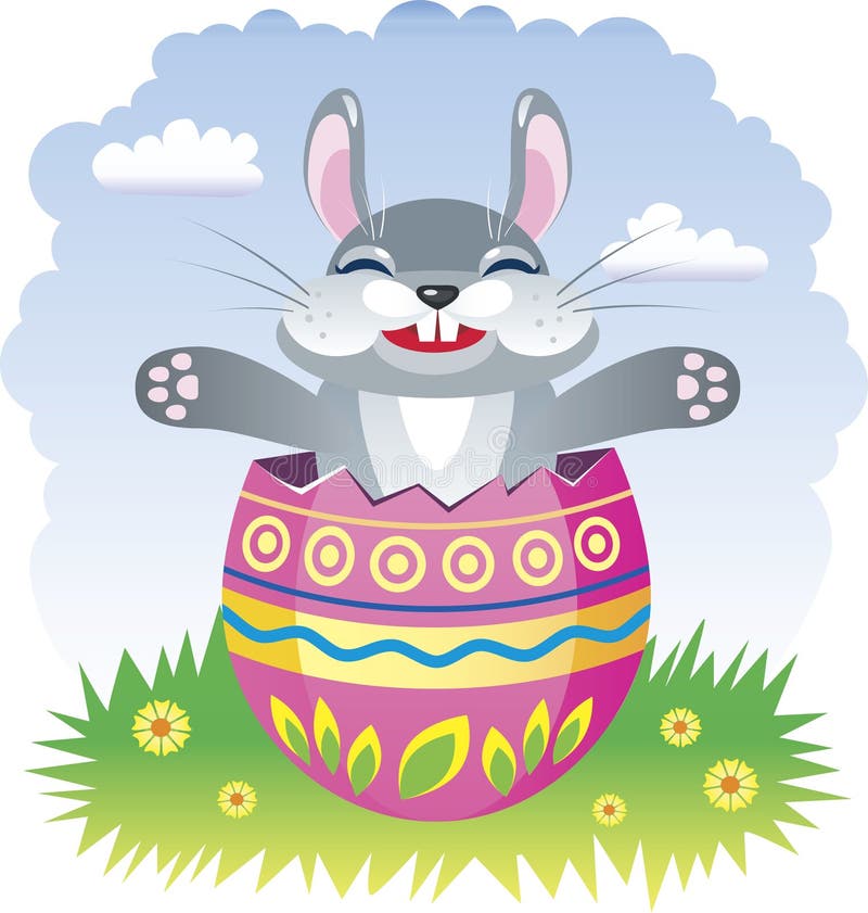 Fairy Easter rabbit