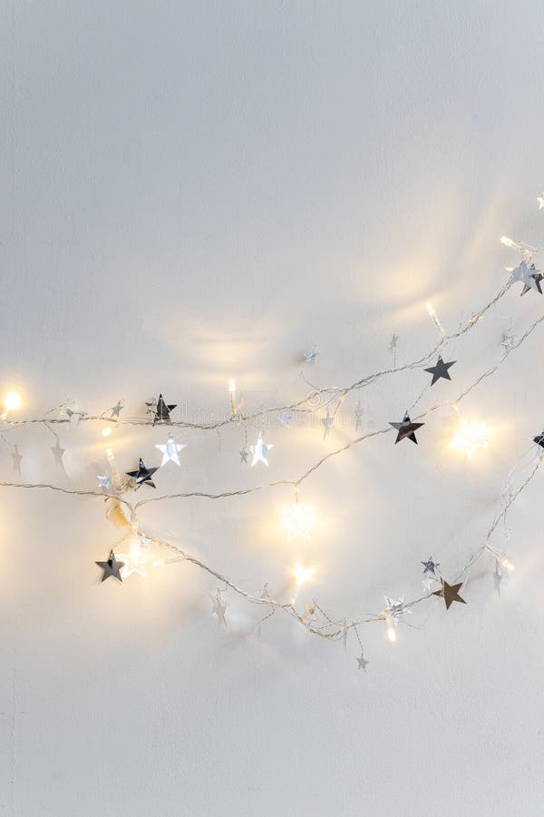Fairy Lights Ornament Stars. High Quality Photo Stock Photo Image of