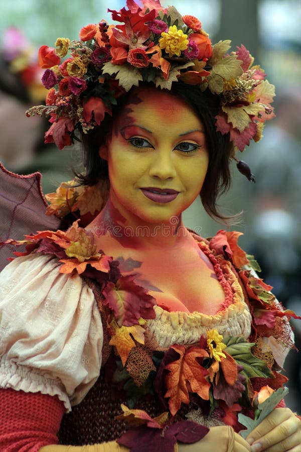 Fairy at Renaissance Faire editorial stock image. Image of woman 17065394