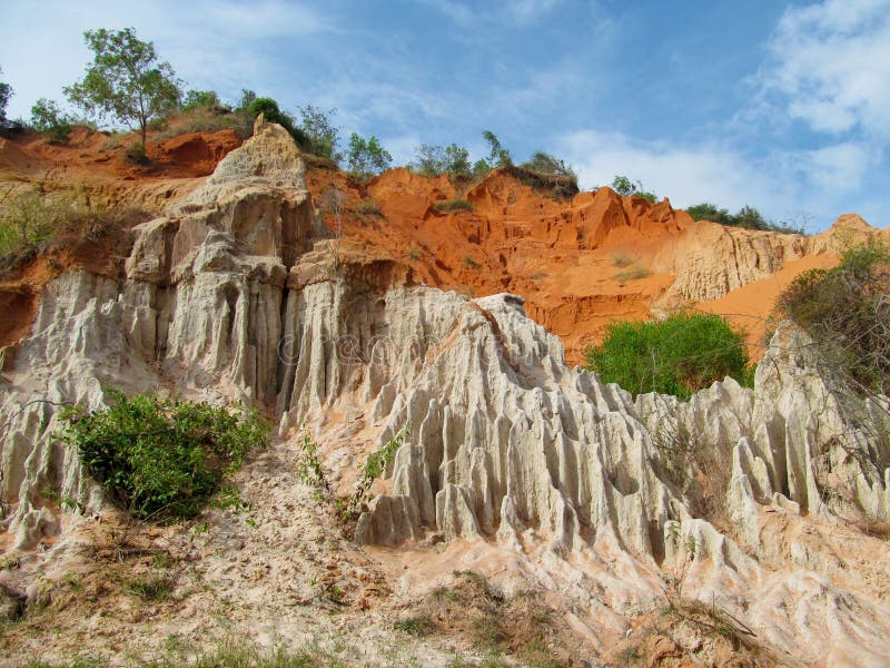 Fairy Stream red canyon in Mui Ne, Vietnam