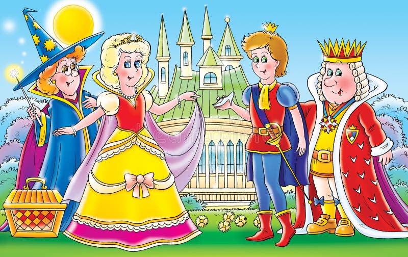 Fairy-tale royalty free illustration