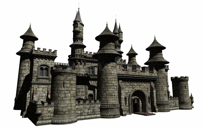 Fairy Tale Castle royalty free illustration Fairy Tale Castle royalty free illustration