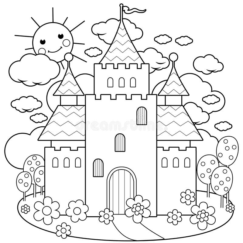 Market Coloring Page Stock Illustrations – 1,152 Market Coloring Page Stock  Illustrations, Vectors & Clipart - Dreamstime