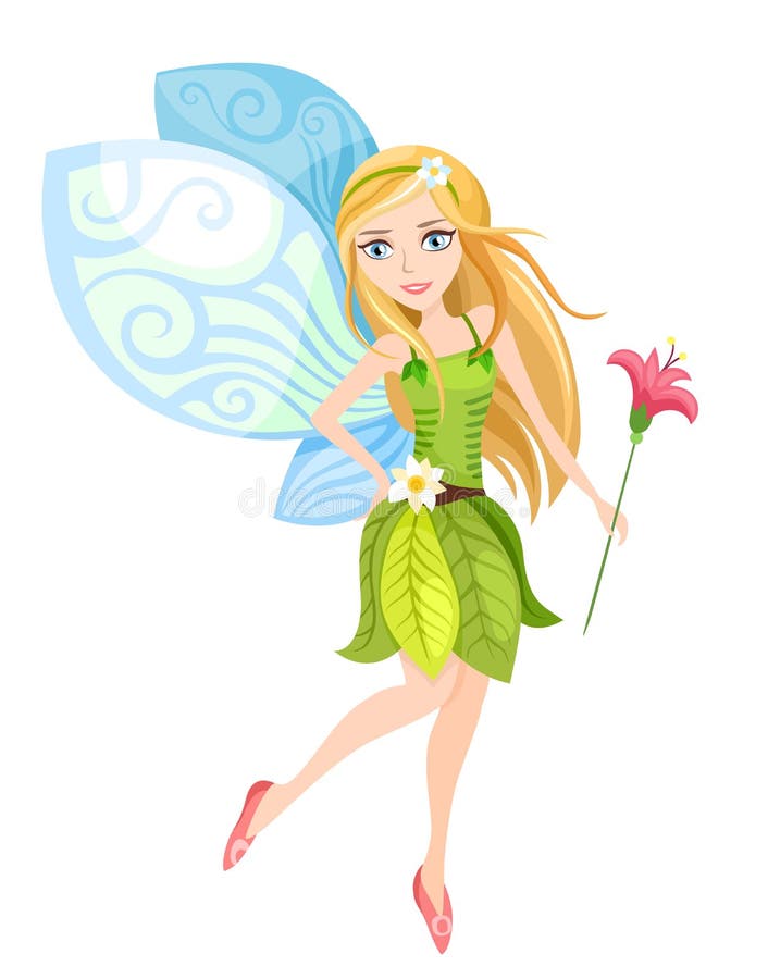 Fairy-tale set stock vector. Illustration of magic, flower - 13528175