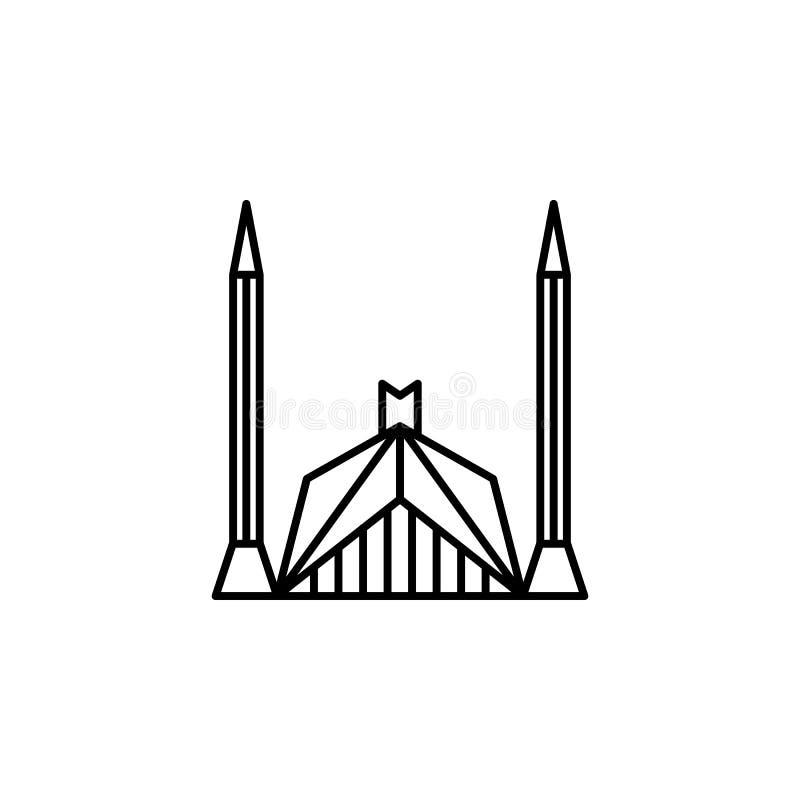 faisal mosque clipart images