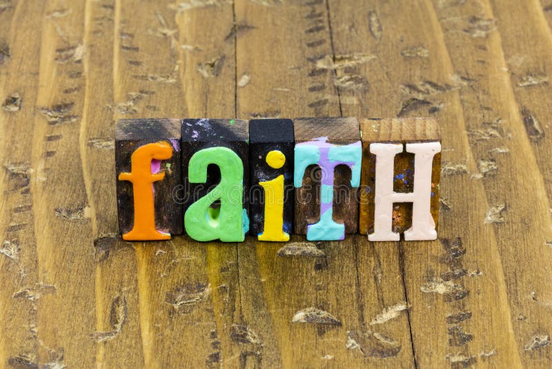 Faith Hoop liefde vertrouwen Gods reis gelooft in positieve houding