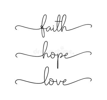 Faith Hope Love Stock Illustrations – 26,162 Faith Hope Love Stock ...