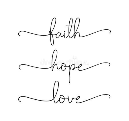 Faith Hope Love Stock Illustrations – 26,162 Faith Hope Love Stock ...