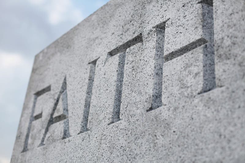 Faith Statue Wright Brothers Memorial Stock Image Image of wright
