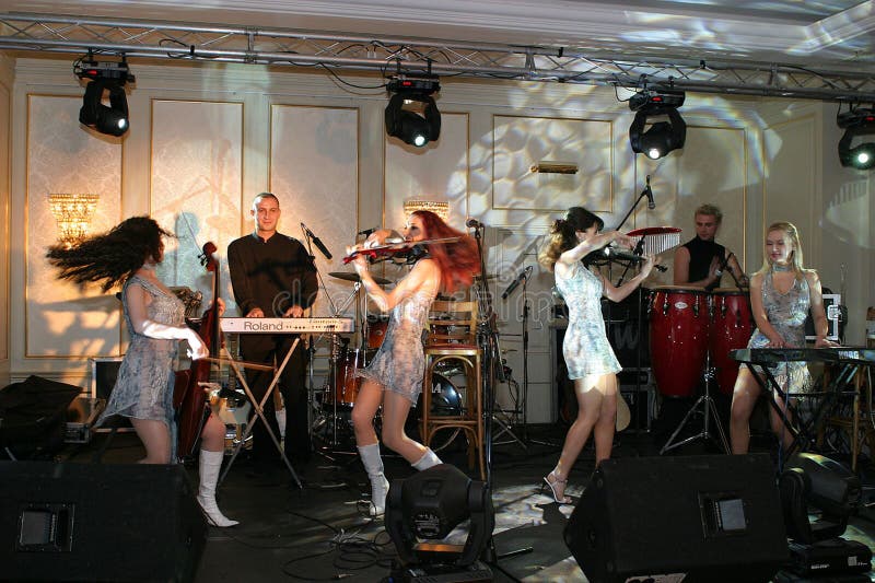 Banda Amadeus foto de stock royalty free