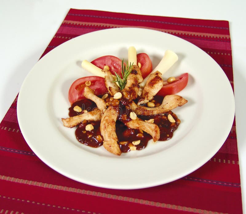 fajitas κοτόπουλου στοκ εικόνα με δικαίωμα ελεύθερης χρήσης fajitas κοτόπουλου στοκ εικόνα με δικαίωμα ελεύθερης χρήσης