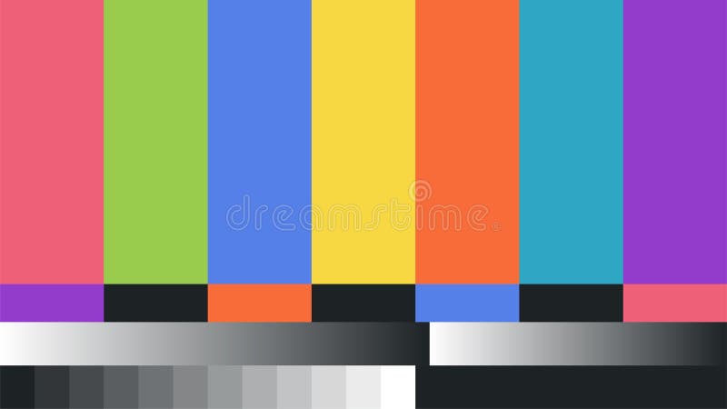 old tv color bars