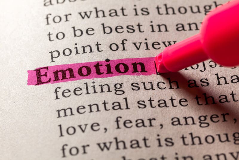 EMOTION DEFINITION DICTIONARY visual data 2