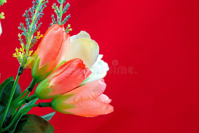 Fake Flowers for Interior Decoration Stock Image Image of flora