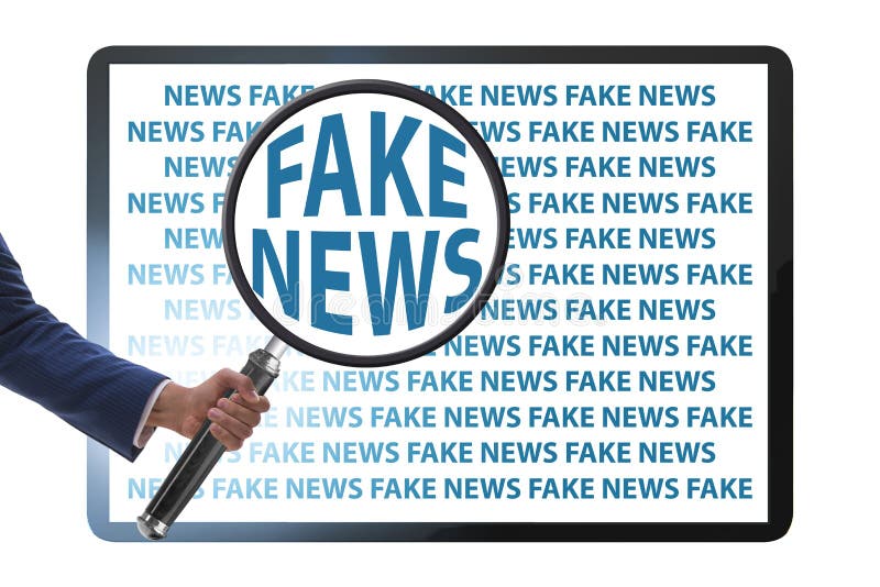 Fake News Concept in Information Manipulation Concept Stock Photo ...