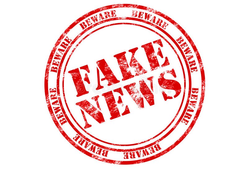 Fake news round stamp stock illustration. Illustration of fake - 89018542