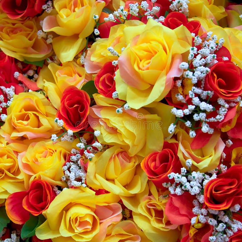 Fake roses bunch stock image. Image of background, vibrant 22820823