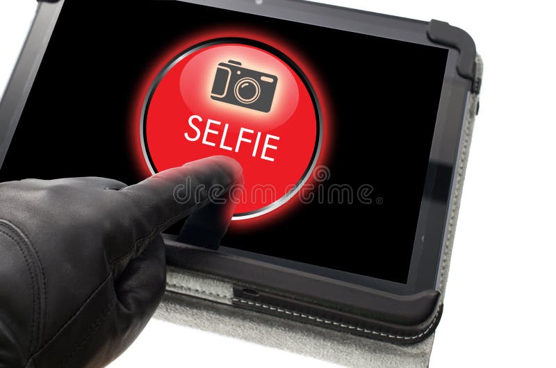Fake selfie concept stock photo. Image of hoax, digital 43283632