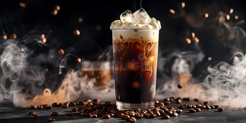 Fakturerat kaffe royaltyfri foto