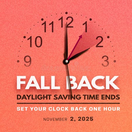 Daylight Savings Time 2025 Stock Illustrations – 73 Daylight Savings