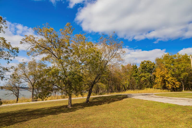 Fall Color Near the Eagle View Trail Stock Photo Image of color