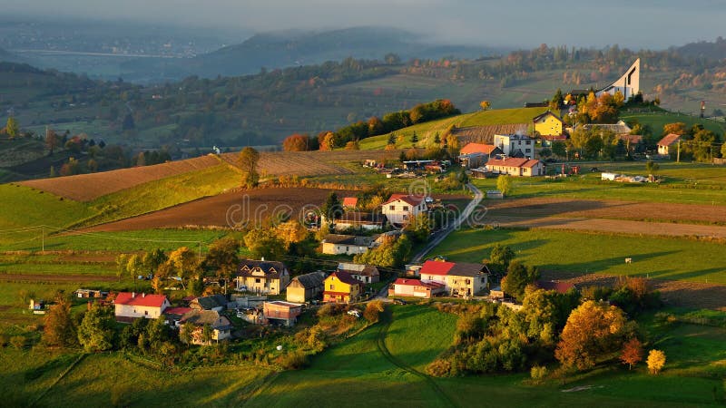 Fall landscape in Slovakia