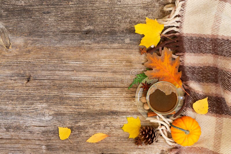 Fall Leaves Autumn Background Stock Image - Image of design, concept ...