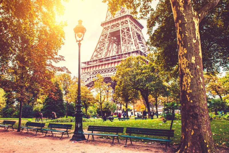 Fall in Paris stock image Fall in Paris stock image