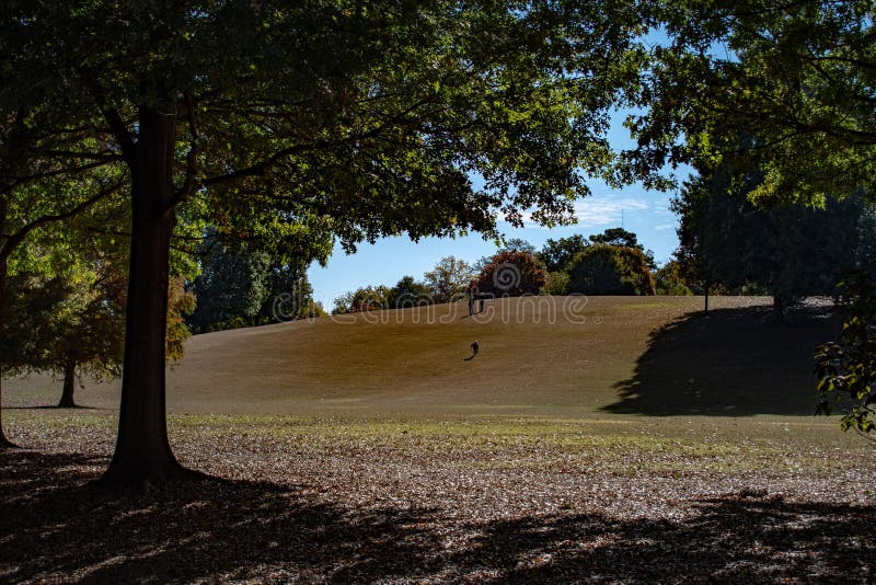 Fall in Piemont-Park lizenzfreies stockfoto