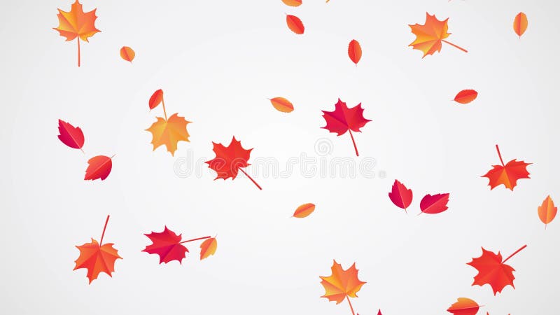 Fallande Autumn Leaves animering