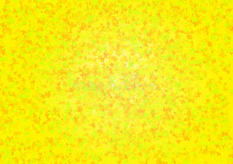 Fallblätter als gelber Hintergrund. Fall verlässt als gelber Hintergrund für die Überlagerung mit Bildern und Text