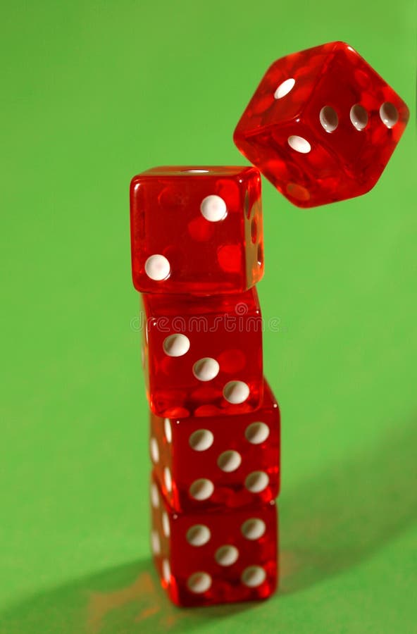 Falling dice