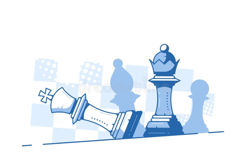 Isometric Vector Image On A Blue Background, Chess Pieces And Their Names,  School Of Chess Royalty Free SVG, Cliparts, Vectors, and Stock  Illustration. Image 123620529.